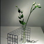 <p><strong><a href=andrea-branzi.html class=link-lightbox>Andrea Branzi</a></strong><br />Blister</p><p><strong>ALUMINIUM GATE</strong><br />Small architecture for flowers in anodised aluminium. <br />Base in enamelled metal with separate vases in blown glass.<br />72 x 18 x h. 28 cm.</p><p> Limited edition of 20 signed and numbered pieces.</p> 